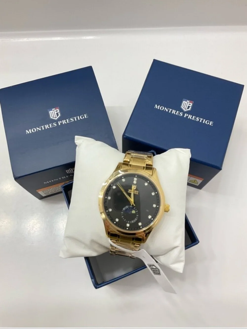 Men’s MONTRES PRESTIGE Gold-Tone watch